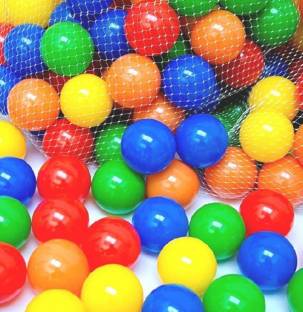 KRShop Colorful Balls For Kids Play, set of 24 pcs (Multicolor) Bath Toy (Multicolor) Bath Toy
