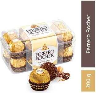 FERRERO ROCHER Box of 16 Pieces Truffles
