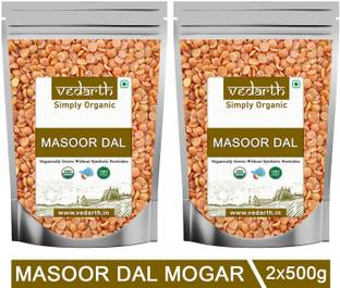 Vedarth Organic Masoor Dal (Split)
