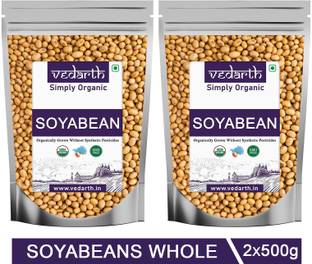 Vedarth Organic Soya Bean (Whole)