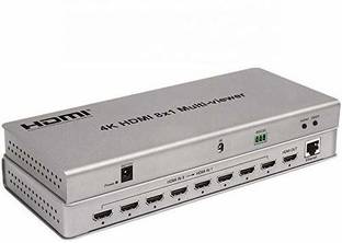 Tobo 4K HDMI 8x1 Multi-View HDMI Switcher 8 in 1 Splitter Display Media Streaming Device
