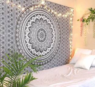 DRAVY HANDICRAFTS Boho Bohemian Mandala Wall Hanging Home Decoration Tapestry