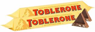 Toblerone Swiss Milk Chocolate with Honey & Almond Nougat Bars