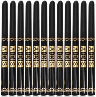 ads Waterproof Eyeliner Black Packof 12pcs 2.5 g (Black) 2.5 g (Black)