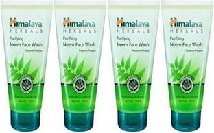 HIMALAYA NEEM FACE WASH 50ML PACK 4 Face Wash
