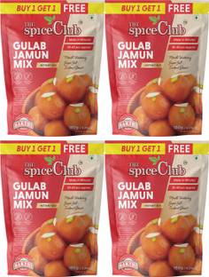 The Spice Club Gulab Jamun Mix - 180g - Pack of 4 720 g