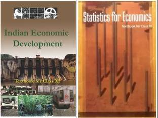 NCERT BOOK FOR CLASS-XI(11th) ECONOMIC (Indian Economic Devlopment, Statistics For Economics) ,set Of 2 Books