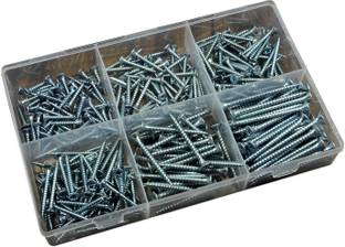 GSK Cut Carbon Steel Flat Head Chipboard Screw