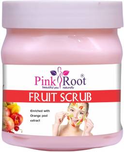 PINKROOT Fruit Scrub Enriched with Orange Peel Extract Scrub