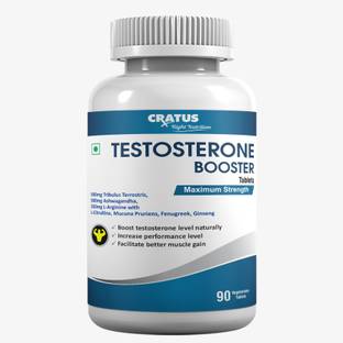 CRATUS Testosterone Booster with Natural Herbs to boost Testosterone Level