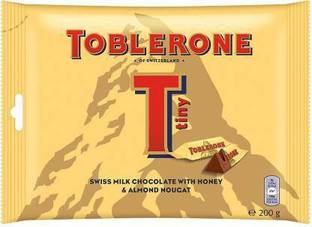 Toblerone Tiny Swiss Milk Chocolate Honey & Almond Nougat Bars