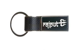 TRAQ RAJPUT ENGRAVED METAL Key Chain