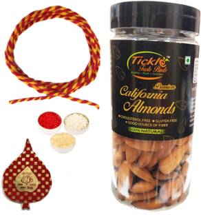 Tickle Taste Buds Thread TTB-BDUJ-BDAM250 Mauli Thread, Assorted Chawal Roli Pack  Set