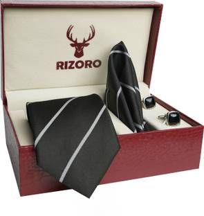 RIZORO Satin Tie & Cufflink