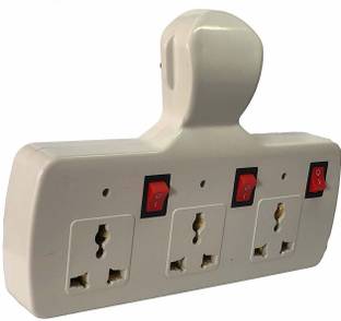 SKYBUCKET 3 pin Multi Plug Point 3  Socket Extension Boards