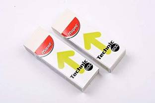 Maped Technic 600 -set of 2 Non-Toxic Eraser