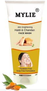 Mylie Ayurveda Skin Brightening Haldi & Chandan face wash Face Wash