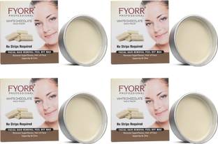 FYORR Peel-Off Wax Combo of 4 White Chocolate - each Wax