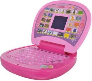 cobblers Educational Learning Laptop for Kids with LED Display, Alphabet ABC and 123 Number Learning Computer for Kids (Laptop Pink) Educational Learning Laptop for Kids with LED Display, Alphabet ABC and 123 Number Learning Computer for Kids (Laptop Pink)