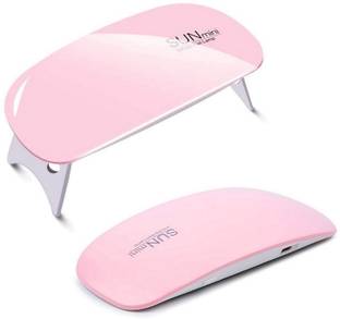 RBGIIT LED UV Nail Polish Dryer, Mini Foldable Nail Lamp, Nail Polish Dryer Curing Lamp Light Portable, Gel Based Nail Polish For All Kind Of Nail Paints AJ26 Nail Polish Dryer