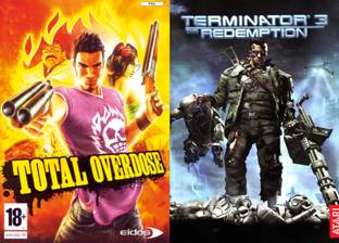 TOTAL OVERDOSE & TERMINATOR 3 PC GAME FOR PC (STANDARD)
