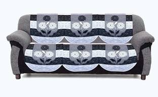 onterio fab Cotton Floral 3 Seater Sofa Cover