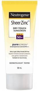 NEUTROGENA Sunscreen - SPF 50 PA+++ Sheer zinc Dry Touch Sunblock