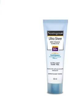 NEUTROGENA Sunscreen - SPF 50 Ultra Sheer Dry Touch Sunblock
