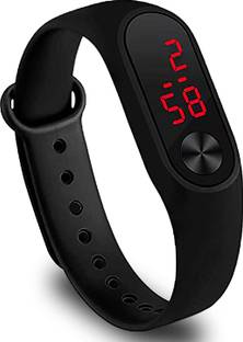 Navmi Digital Boy's & Girl's Watch Black Dial