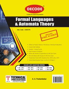 Decode - Formal Languages and Automata Theory for JNTU-H 18 Course