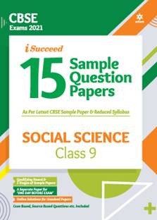 Cbse New Pattern 15 Sample Paper Social Science Class 9 for 2021 Exam with Reduced Syllabus