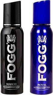 FOGG 1 Royal and 1 Macro Deodorant Combo Pack of 2 Deodorant Spray - For Men Deodorant Spray  -  For Men