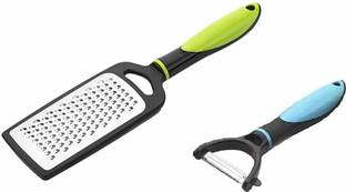 Metrolife Premium Cheese Grater with Peeler (1 Grater + 1 Peeler) Y Shaped Peeler