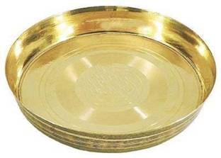 SBI Brass Thali Half Plate