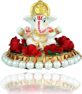 Flipkart SmartBuy Cute Mini Ganesh Showpiece Decorative Showpiece  -  6 cm