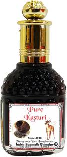 INDRA SUGANDH BHANDAR Real & Pure Kasturi Deer Musk 24 Hours Freshness Long Lasting Fragrance Herbal Attar