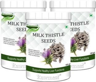Rawmest Organic Milk Thistle Seeds for Boosting Liver Health and Lowering Cholesterol