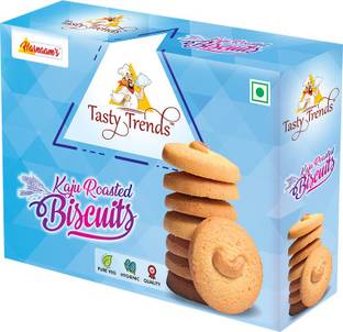 tasty trends Kaju Roasted Biscuits Biscotti Biscuit