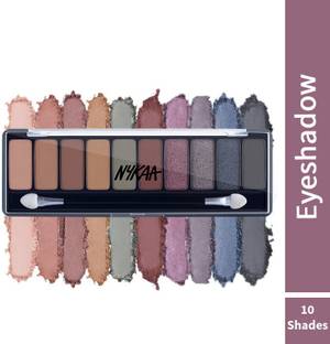 NYKAA 10-in-1 Eyeshadow Palette - Tinsel Twilight 12 g