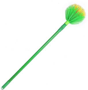 Housekeeping Junction Jala Broom with Long Rod & extendable Handle Plastic Dry Broom