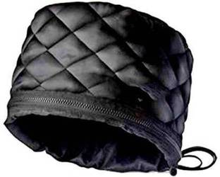 Moxtiza Spa Cap With Beauty Tools Accessory Combo For Boys And Girls Use For Home And Salon , Black , Pack 1 (1 Items in the set) Hair Steamer