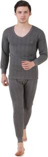 HAP Kings Quilted Thermal Men Top - Pyjama Set Thermal