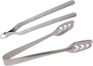 RAU MA RC_MC Pack of 01 Roti Chimta Momos Chimta _01 27 cm Roasting Tong Set