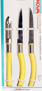 MSDOLLAR 3 Pc Steel Knife Set KITCHEN KNIFE SET HIGH QUALITY BRANDED