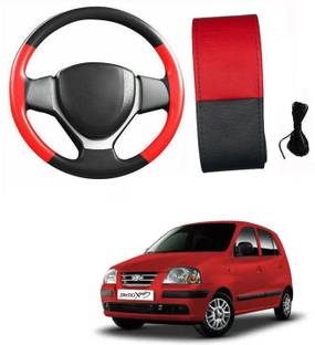 arneja trading company Hand Stiched Steering Cover For Hyundai Santro Xing