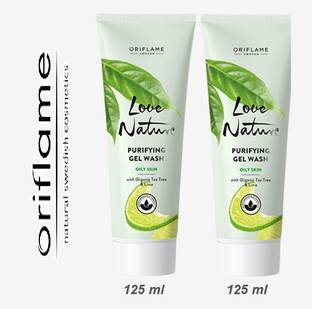 Oriflame Purifying Gel Wash with Organic Tea Tree & Lime Face Wash