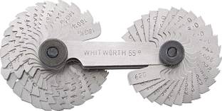 Jaibros SCREW PITCH GAUGE WHIT WORTH STANDARD 55 DEGREE Radius Gauge