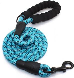 PetVogue 4FT Strong Dog Rope Leash with Comfortable Padded Handle and Highly Reflective Threads for Medium and Large Dogs 122 cm Dog Cord Leash
