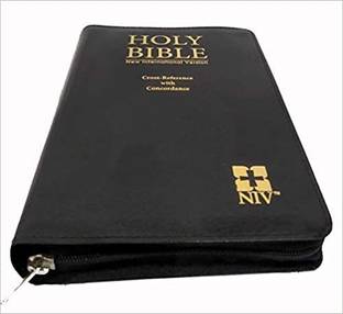 HOLY BIBLE NEW INTERNATIONAL VERSION (NIV) Cross Reference With Concordance (ZIP RED LETTER) Regular BSI