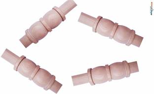 HeadTurners Cricket Wooden Stumps Bails - Set of 4